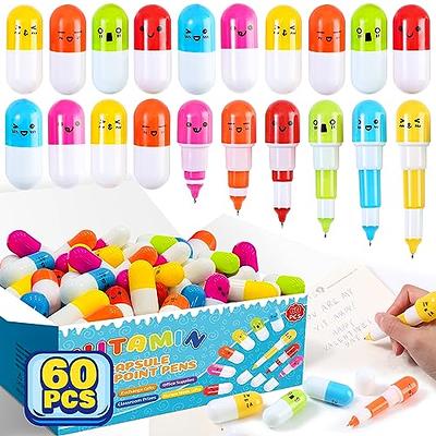 60PCS Party Favors for kids, Creative Novelty Ballpoint Pens for