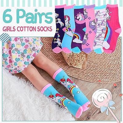 Jefferies Socks Girls and Boys Seamless Organic Cotton Turn Cuff Socks 3  Pair