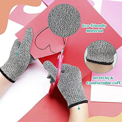 EvridWear Cut Resistant Work Gloves with Grip Dots - Level 5