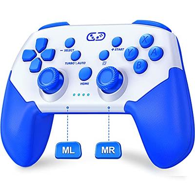 Switch Controllers, Wireless Switch Pro Controllers for Nintendo  Switch/Switch Lite/OLED/Android/iOS/PC,Switch Remote Gamepad with 4  Programmable