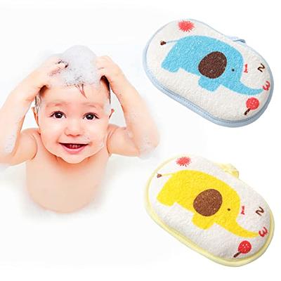 Cute Baby Bath Sponge Soft Inirritative Natural Bath Foam Shower