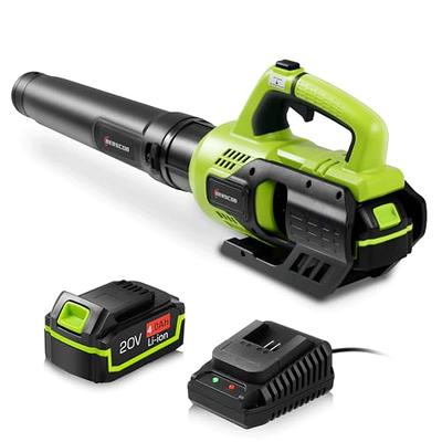 Adedad Cordless Leaf Blower with Two Batteries and Charger 150 MPH