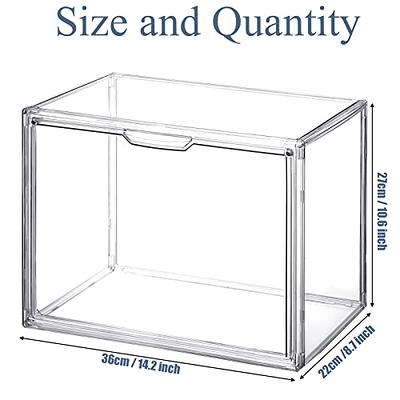  Clear Handbag Storage Organizer, 3 Packs Acrylic Display Case  for Purse and Handbag Storage Organizer for Closet, Stackable Purse Display  Boxes with Magnetic Door for Collectibles, Wallet, Toys : Home 