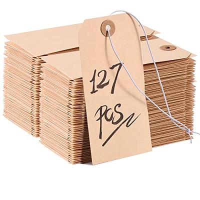 1000 PCS Standard Size Hang Tag String Price Tags,Hanging Tags with  String,Price Tags with Quick Install String,Clothing Tags for Boutique,Gift  Tags,Hang Tags for Clothes,Large Brown Kraft Paper Tags - Yahoo Shopping