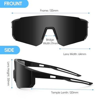 Duduma Sports Polarized Sunglasses for Men Women Baseball Cycling