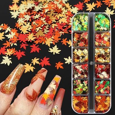 Maple Leaf Nail Art Stickers Autumn Thanksgiving Day Nail Decals 3D  Self-Adhesive Maple Leaves Decals Stickers Pumpkin Turkey Nail Supplies for  Women Girls Acrylic Manicure Nail Decoration 6 Sheets - Yahoo Shopping