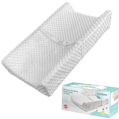 Truwelby Changing Pad, Waterproof Bamboo Cover Contour Diaper