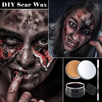 Halloween Makeup Kit, Scar Wax Sfx Makeup, Sfx Makeup Kit - Create  Terrifying Effects with Scar Wax, Fake Blood Gel - Perfect for Party,  Halloween, Cosplay Face Body Makeup - Yahoo Shopping