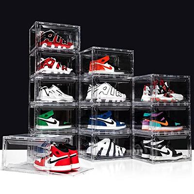 AVGXC Clear Plastic Stackable Shoe Storage Boxes,12 Pack Shoe Boxes for  Storage and Organization, Shoe Boxes Clear Plastic with Stackable Design -  Yahoo Shopping