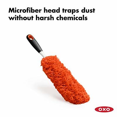 OXO Good Grips Wall-Mounted Mop and Broom Organizer & Good Grips Microfiber  Hand Duster - Yahoo Shopping