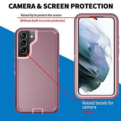 UNPEY Case for Samsung Galaxy S20-FE: Galaxy S20 FE 5G Case with Dual Layer  Shockproof Phone Protection | Matte Anti-Slip Textured | Military Rugged