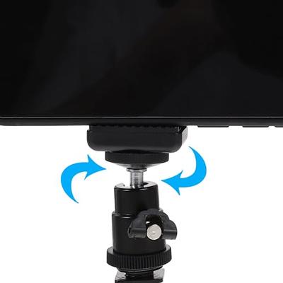 Double Phone Holder Tripod Mount Adapter Horizontal Vertical for Phone  Selfie Video Live Streaming Chatting