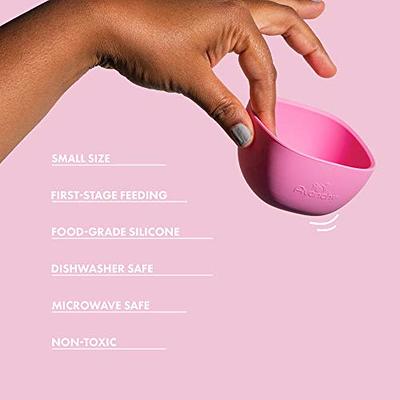 Avanchy® Silicone Baby Bowls MINI Prep Bowl Set for Babies Kids Toddler for  Feeding Food 4 oz, Pink 2 Pack - Yahoo Shopping