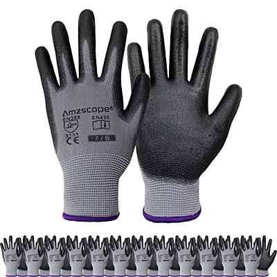 OKIAAS Work Gloves for Men，Ultra Thin and Lightweight Working