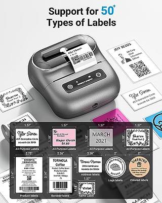 Phomemo Label Maker, M220 Portable Label Maker, Bluetooth Wireless