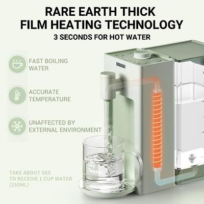 Instant Hot Water Dispenser Countertop 3L Water Tank Temperature