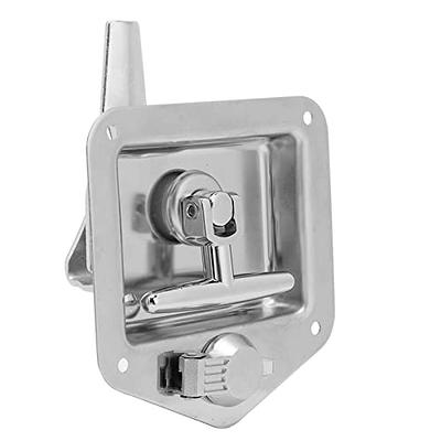 SKARUMMER Toolbox RV Handle Latch Stainless Steel Tool Box Latch Paddle  Lock for Trailer Door RV Camper Truck Bed Toolboxes