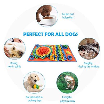 Dog Snuffle Mat Pet Puzzle Toy Sniffing Training Pad Activity