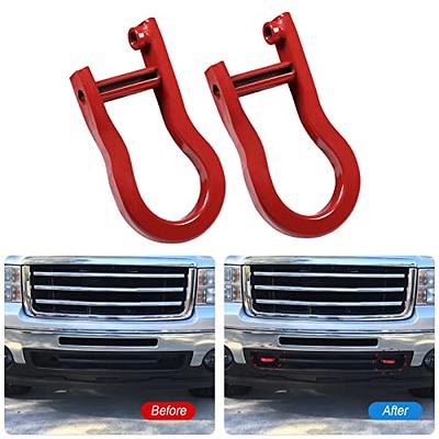  Front Bumper Tow Hook Cover For Chevy Silverado 1500