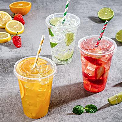 200 PACK] 12 oz Cups, Iced Coffee Go Cups and Sip Through Lids, Cold  Smoothie, Plastic Cups with Sip Through Lids, Clear Plastic Disposable  Pet Cups