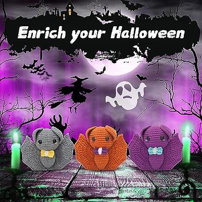 Maziky Beginners Crochet Kit for Adults 3 PCS Bats Crochet Starter Kit with  Step-by-Step Video Tutorials Halloween Party Favor Gifts (3PBats,  Orange&Purple&Gray) - Yahoo Shopping