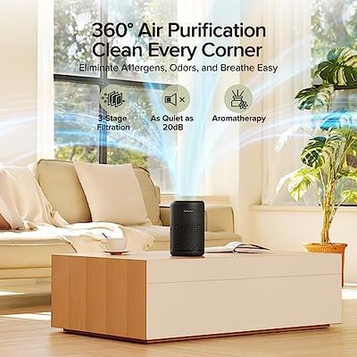 LEVOIT Air Purifiers for Bedroom Home, HEPA Freshener Filter Small Room for  Smoke, Allergies, Pet Dander, Pollen, Odor, Dust Remover, Ozone Free
