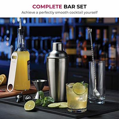  Stainless Steel Cocktail Shaker Ice Filter Strainer Bar  Accessories Gadgets Bartender Barwares Gadgets Cocktail Strainer: Home &  Kitchen