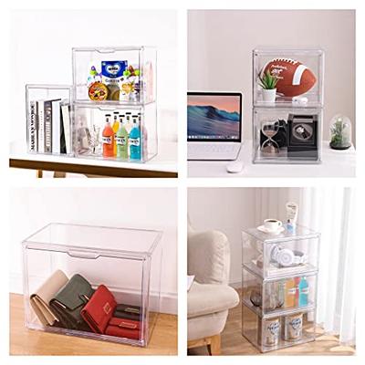 3 Packs Plastic Purse and Handbag Organizer for Closet, Clear Acrylic  Display