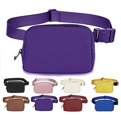 RUNBOX Belt Bag for Women Fashion Fanny Packs Dupes Mini Crossbody