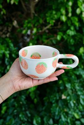 Handcrafted Ceramic MAMA Tea or Coffee Cup 