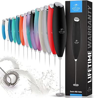 Electric Milk Frother HandHeld Frother with Stand Coffee Mixer Wand USB  Rechargeable Drink Mixer Wall-mounted Stainless Steel Mini Whisk Portable  Kitchen Cooking Supply - Yahoo Shopping