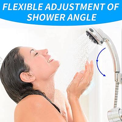 Adjustable Shower Arm Mount for Hand Shower in Chrome