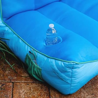 Big Joe Captain's Float No Inflation Needed Pool Lounger with