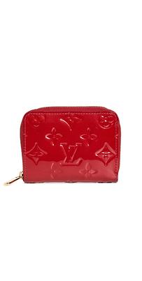 What Goes Around Comes Around Louis Vuitton Red Empreinte Ab Zippy