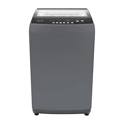 BLACK+DECKER Small Portable Washer, Washing Machine for Household Use,  Portable Washer 2.0 Cu. Ft. with 6 Cycles, Transparent Lid & LED Display