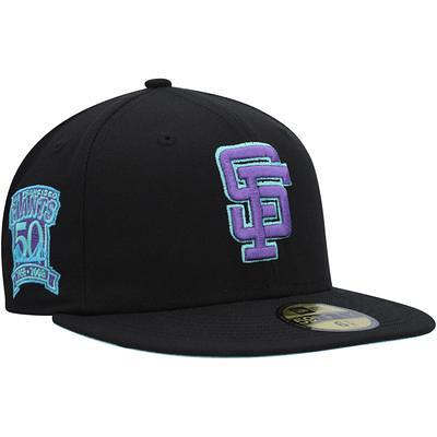 Men's San Francisco Giants New Era Brown Harvest 50th Anniversary 59FIFTY  Fitted Hat