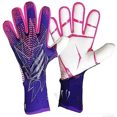 MUSESA Football Gloves, Strong Grip Football Goalkeeper Gloves,  Professional Football Gloves, Sticky Receiver Gloves for Men and Young Boys  S White - Yahoo Shopping