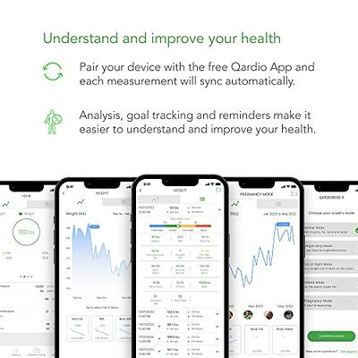 QardioArm Wireless Blood Pressure Monitor: Easy to Use Smart Upper  Bluetooth Arm Cuff. App-enabled for iOS, Android, Apple Watch. FSA/HSA  eligible.