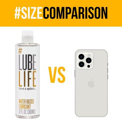 Lube Life Water-Based Personal Lubricant, Lube for Men, Women and Couples,  Non-Staining, 12 Fl Oz - Yahoo Shopping