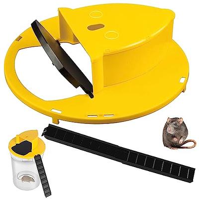 Mouse Trap Bucket, Automatic Reset Slide Bucket Lid Mouse Trap