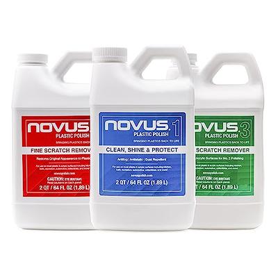 Novus Plastic Polish #1 Clean and Shine, Polishers