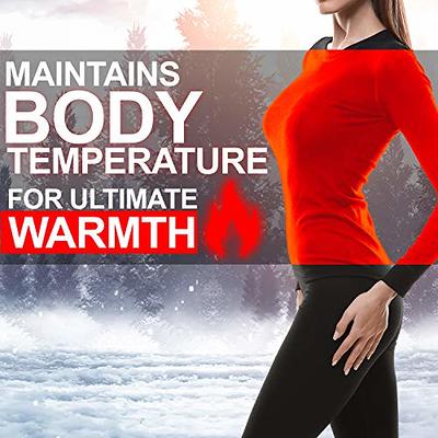 Thermal Underwear For Women Ultra-soft Long Johns Set Base Layer