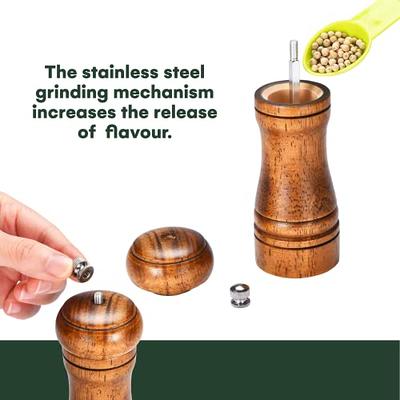 Dawhud Direct Pepper Grinder - Pepper Mill Grinder - Wooden Pepper