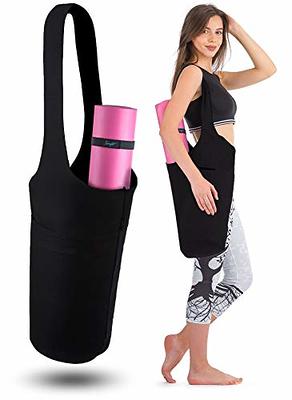  FATOLXX Yoga Mat Tote Pilates Bag - Waterproof Yoga Gym Bags  and Carriers Fits Your All Stuff with Wet Pocket Zipper Yoga Mat Holder :  Sports & Outdoors