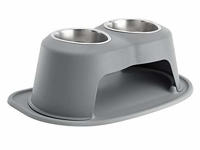 WeatherTech Double High Pet Feeding System - Elevated Dog/Cat Bowls - 8  inch High Dark Grey (DHC3208DGDG) - Yahoo Shopping