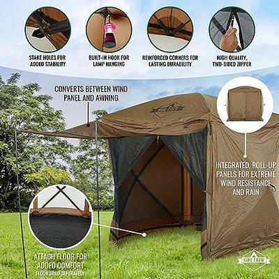 Hike Crew 6'x6' Pop-Up Gazebo Screen Tent