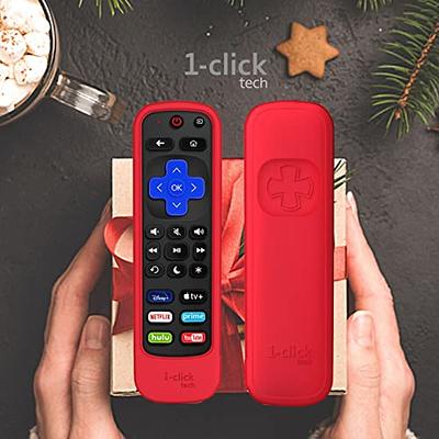  1-clicktech Remote for Roku TV and Roku Box, Compatible for TCL  HISENSE ONN Sharp Hitachi Element Westinghouse Sanyo- RokuTVs, for Roku  Express/4K+/Ultra/Premiere [Not for Roku Stick] : Electronics