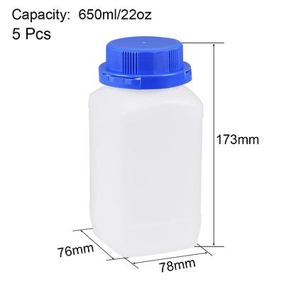 Storage Vial, Clear Liquid Sampling Sample Glass Thread Bottles, Capacity  10ml (1/3 Oz) with 18