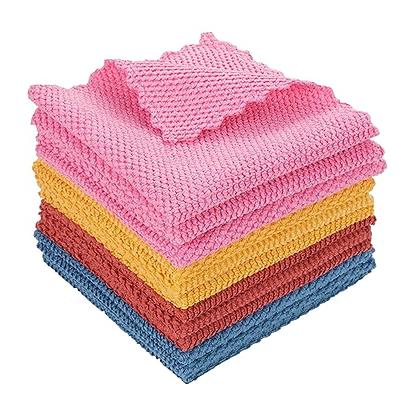 Microfiber Cleaning Cloths Lint Free Microfiber Cleaning Towel Cloths  Reusable Cleaning Towels w/ Super Absorbent for Car Window