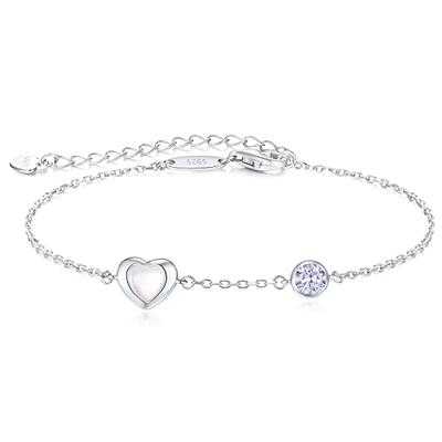 Sterling Forever Louisa Charm Bracelet